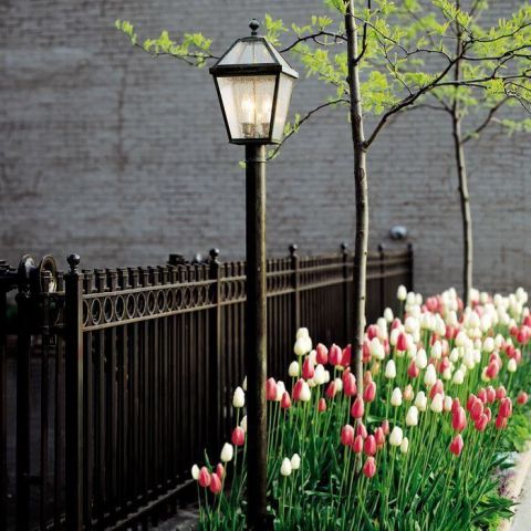 London™ Lantern 10 in. Wide Exterior Post Light