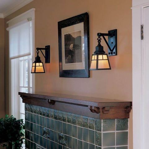 Nashota™ One Light Chain Link Sconce with 2-1/4 in. shade holder