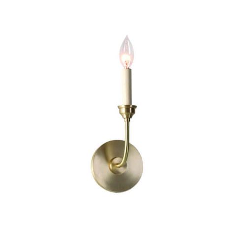 Celeste One Light Modern Sconce with electric candle