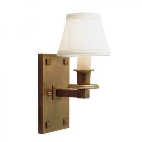 Nashota™ One Light Straight Arm Sconce with electric candle