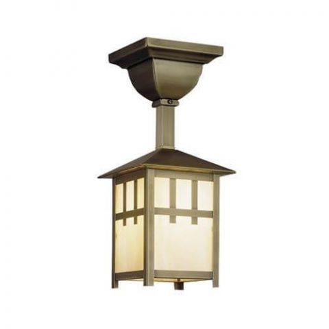 Craftsman Lantern™ 5 in. Wide Solid Stem Exterior Pendant Light