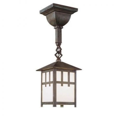 Craftsman Lantern™ One Light Chain Link Pendant