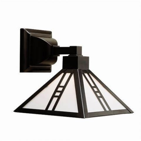 Mission Lantern™ 8 in. Wide Straight Arm Sconce