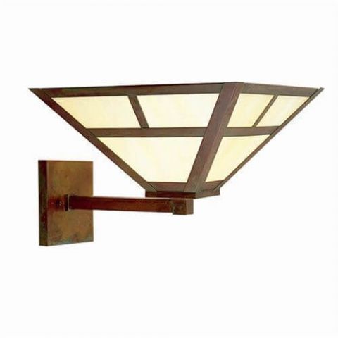 Mission Lantern™ 12 in. Wide Straight Arm Sconce