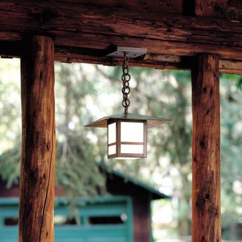 Prairie View™ Lantern 9 in. Wide Chain Hung Exterior Pendant Light