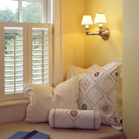 Shoreland™ Two Light Straight Arm Sconce with electric candles