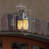 Lancaster™ Lantern 7 in. Wide Scrolled Hook Exterior Wall Light