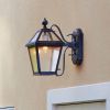 London™ Lantern 8 in. Wide Scrolled Arm Traditional Lighting