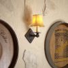 Saranac One Light Hand Hammered Sconce Lights Wine Cellar