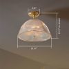 Dome Vintage Holophane Pendant Light