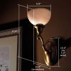 Canterbury™ One Light Curved Arm Traditional Wall Sconce