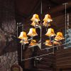 Wentworth™ Twelve Light Large Two Tier Chandelier with electric candles