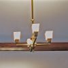Oak Park™ craftsman style chandelier for dining rooms
