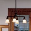 Oak Park™ craftsman style dining room cieling fixture