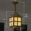 Cottage Lantern™ 10 in. T-Bar Overlay Pendant Light