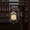 Stonehaven™ Lantern 8 in. Rustic Patio Wall Light