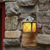 Stonehaven™ Lantern 8 in. Rustic Hotel Patio Sconce