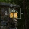 Stonehaven™ Lantern 14 in. Exterior Wall Light