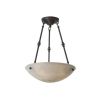 Empire™ 19 in. Traditional Alabaster Pendant Light