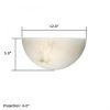 Empire™ 12 in. Alabaster Wall Sconce