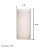 Cilindro™ 16 in. Hallway Alabaster Wall Sconce