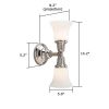 Shoreland™ Two Light Linear Traditional Conference Room Wall Sconce