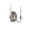 Glendale™ Two Light Curved Arm Traditional Wall Sconce
