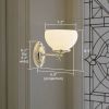 Glendale™ One Light Gas Key Traditional Wall Sconce