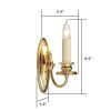 Larchmont™ One Light Curved Arm Lobby Wall Sconce