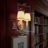 Sheraton™ Two Light Curved Arm Lobby Wall Sconce