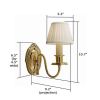 Sheraton™ Solid Cast Back Plate Sconce