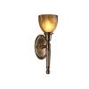 Oval Torch One Light Straight Arm Tudor Wall Sconce