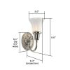 Provence™ One Light Curved Arm Hallway Wall Sconce