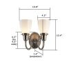 Provence™ Floral Design Wall Sconce