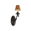 Canterbury™ One Light Curved Arm Traditional Wall Sconce