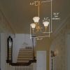 Provence™ Three Light Living Room Chandelier with 2-1/4 in. shade holders up