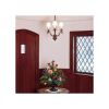 Canterbury™ Three Light Curved Arm Dining Room Chandelier