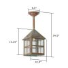 Cottage Lantern™ 10 in. Craftsman Style Pendant Light