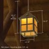 Cottage™ Lantern 12 in. Wide Solid Stem Exterior Pendant Light