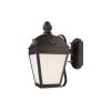French Country™ Lantern 9 in. Wide Scrolled Arm Exterior Wall Light