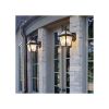 London™ Lantern 8 in. Wide Scrolled Arm Exterior Lighting