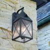 Lancaster™ Lantern 7 in. Wide Scrolled Hook Exterior Wall Light