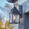 Lancaster™ Lantern 7 in. Wide Scrolled Hook Exterior Wall Light