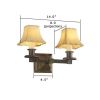 Oak Park™ Two Light Straight Arm Wall Sconce