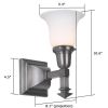 Wentworth™ One Light Straight Arm Wall Sconce