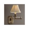 Highland Park One Light Swing Arm Bedroom Sconce with electric candle