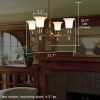 Wentworth™ electric chandelier tudor style