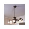 Hartford™ Eight Light Rectangular Dining Room Chandelier with 2-1/4 in. shade holders down
