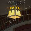 Stamford™ Lantern 9 in. Exterior Ceiling Light
