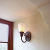 Provence™ One Light Curved Arm Hotel Hallway Wall Sconce